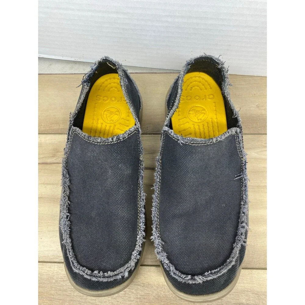 Crocs men’s Santa Cruz slip on shoes 10